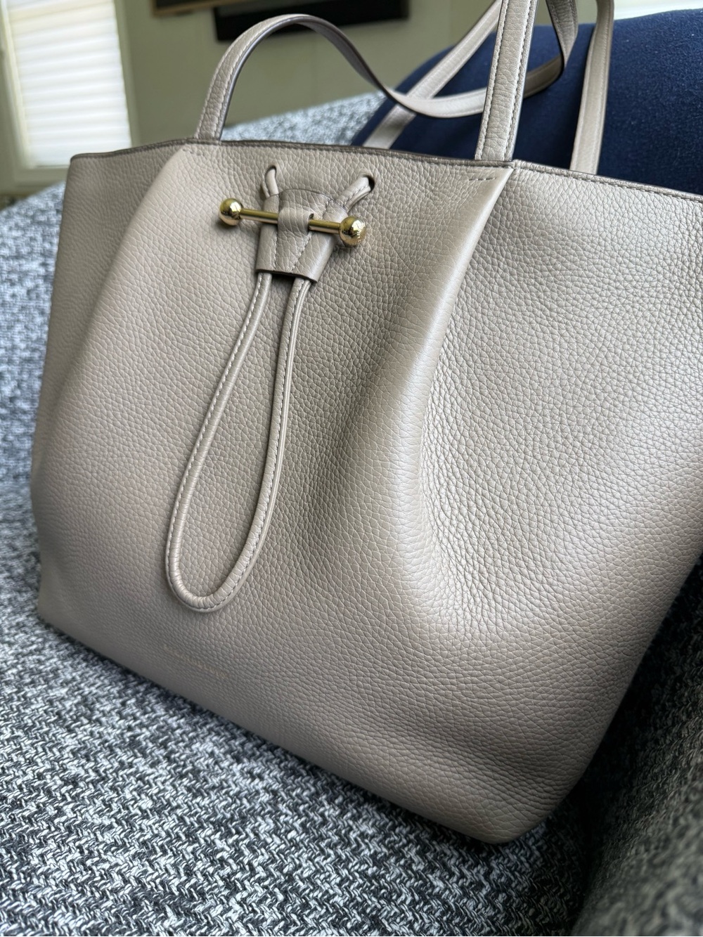 Strathberry Osette Shopper in Taupe
